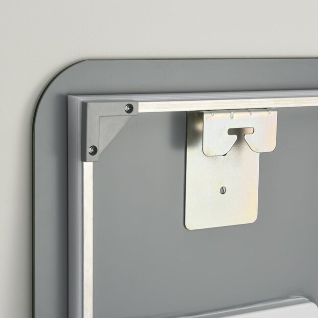 Badezimmerspiegel Sari mit einstellbarer LED, Touch-Dimmer und Heizung – 60x80 cm