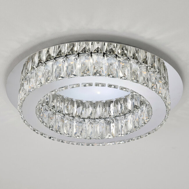 Luxuriöse Deckenleuchte Kristall LED 3-stufig dimmbar - Diamond