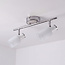 Moderner Deckenstrahler silber, 2-flammig - Crystal