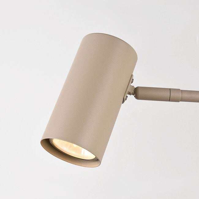 Wandleuchte Brino mit verstellbarem Arm - Sandbeige