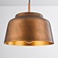Moderne Hängelampe in schwarz mit Goldton - New York