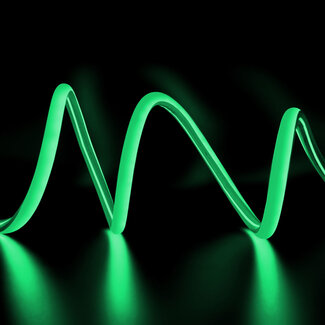 Neon-LED-Streifen DINA in Grün