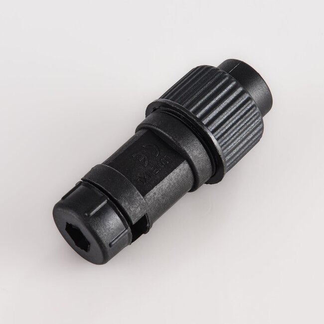 Anschlussstecker für Illu Lichterketten - schwarz