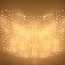 Lichtvorhang erweiterbar weiß | ab 2 Meter | 300 LEDs | 2200K extra warmweiß | Gummi