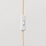 Wandleuchte Virello in Sandbeige mit verstellbarem Arm und Schirm
