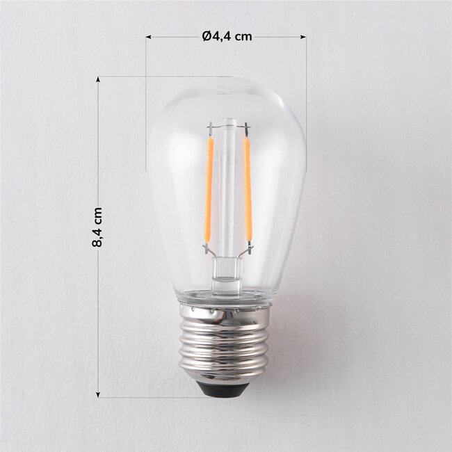Illu sets inklusive farbiger Kappen in Rattan-Optik, erhältlich mit verschiedenen LED-Lampen
