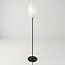 Stehlampe mit weißem Glas - Karsten