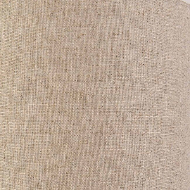 Stehlampe Santer aus Leinen in Beige