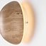 Wandleuchte Jawie aus Travertin mit integrierter LED - Beige
