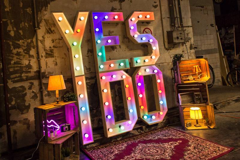 Maßgefertigte Illu Lichterketten