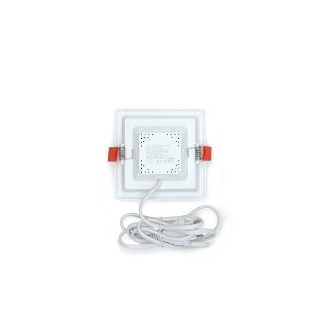LED Downlight quadratisch - 6 Watt - 115 x 115mm