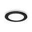 12W LED-Downlight mit CCT rund - 3000K/4000K/6500K - Ø170mm  - Schwarz
