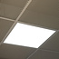 Set mit 4 dimmbaren LED-Panels, 62x62cm, UGR<19, 30W, 4000K, 125lm/W
