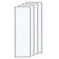 Set mit 4 LED-Panels 30x120cm, 30W, 6500K, 120lm/W