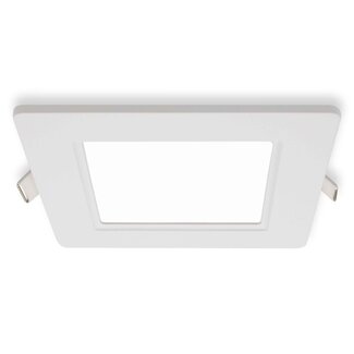 6W quadratisches LED Downlight mit einstellbarer Farbtemperatur - 120 x 120 mm