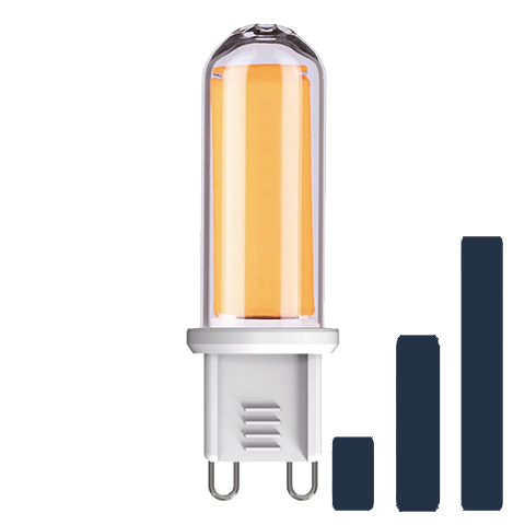 Lampes dimmable à 3 étapes (G9)