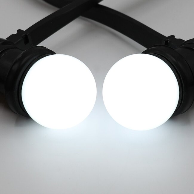 Ampoules LED blanches chaleureuses avec enveloppe opaque, Ø45