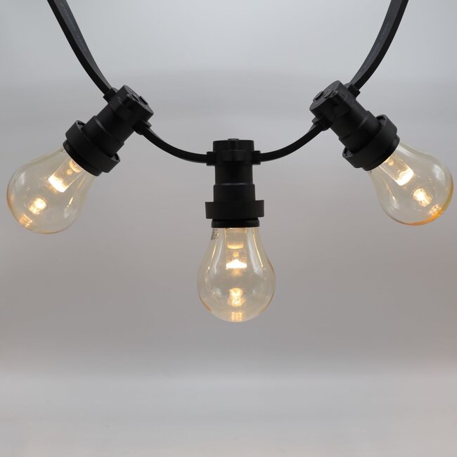 Ampoules blanc chaud dimmables à grande coque et lentille, Ø60 mm, 2 watts