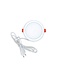 Spot encastrable LED rond - 6W - Ø115mm