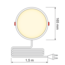 Spot encastrable LED rond - 12W - Ø165mm