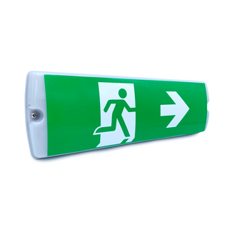 Luminaire de secours de 3 watts avec couvercle blanc laiteux, série OTG-KL