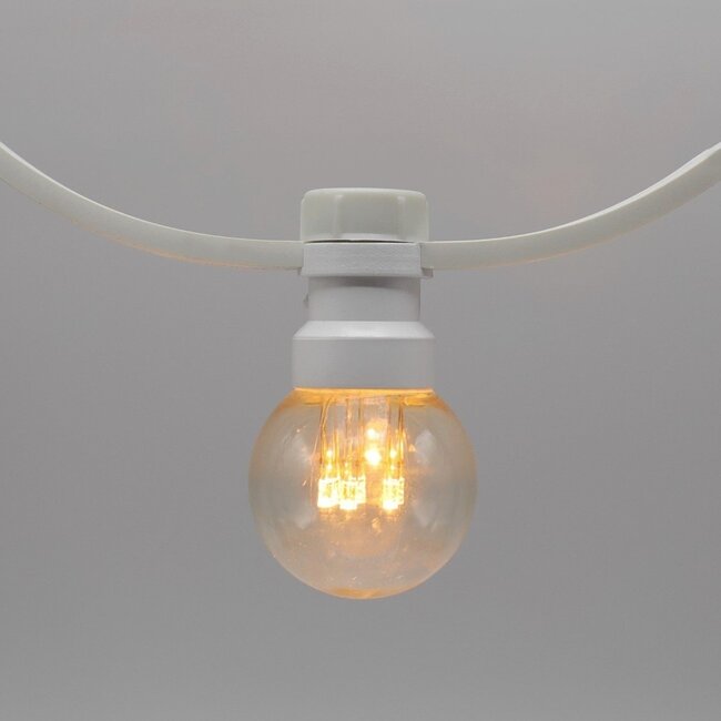 Ampoule à piquer 0,7 W blanc chaud sur tiges (sans douille E27)