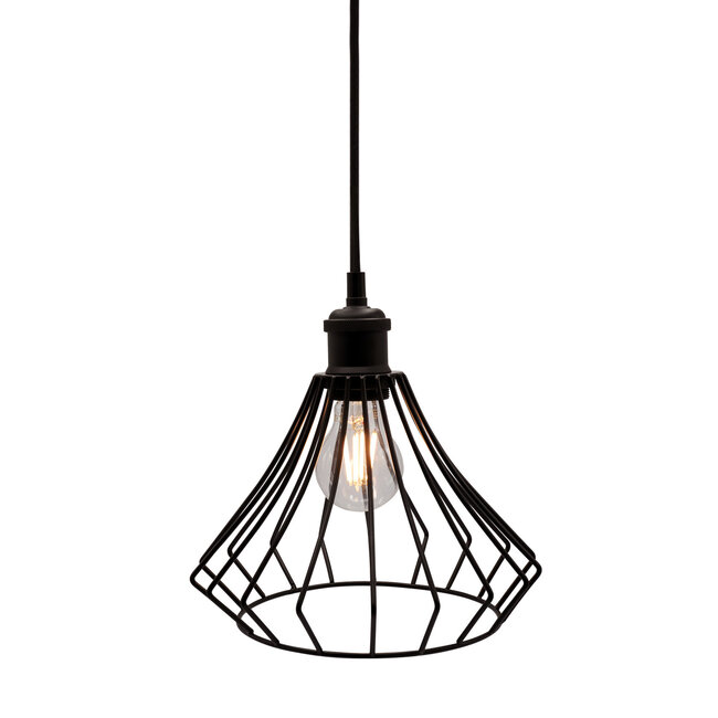 Suspension Kiki incl. lampe 4,5W à 12W, verre clair, 2700K, Ø60 et Ø70