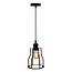 Lampe suspendue Diego incl. lampe 2.5W à 10W, verre ambré, 2000K, Ø60