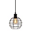 Suspension Hugo incl. lampe 2,5W à 10W, verre ambré, 2000K, Ø60