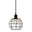 Suspension Hugo incl. ampoule 2,5W à 10W, verre ambré, 2000 K, Ø60 mm