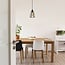 Suspension Diego incl. ampoule spirale 5W, verre ambré, 1800 K, Ø95 mm
