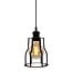 Suspension Diego incl. ampoule spirale 5W, verre ambré, 1800 K, Ø95 mm