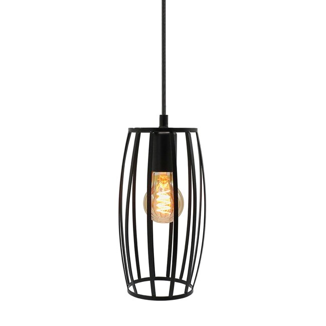 Ampoule spirale 4W, 1800K, verre ambré Ø60 - dimmable