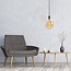 Ampoule filament LED dimmable 10 watts, verre ambré, double étage 200 mm