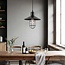 Suspension industrielle Kiev en acier noir