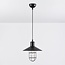 Suspension industrielle Kiev en acier noir