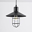 Suspension industrielle Kiev en acier noir