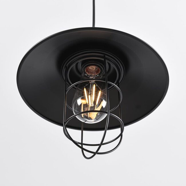 Suspension industrielle noire - Kiev