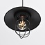 Suspension industrielle Kiev en acier noir
