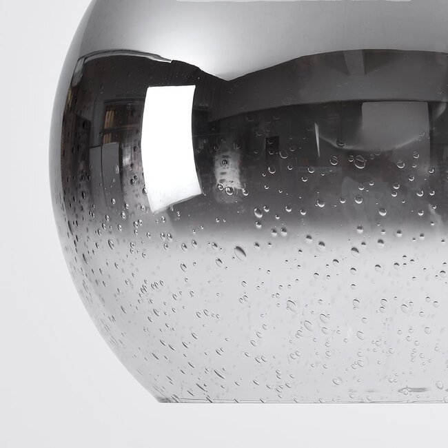 Lampe suspendue design avec verre fumé - Londres