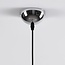 Suspension design London - verre fumé effet miroir