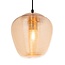 Lampe suspendue design en verre ambré - Le Caire