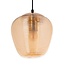 Lampe suspendue design en verre ambré - Le Caire