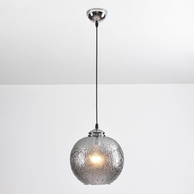 Suspension design Shanghai - verre fumé