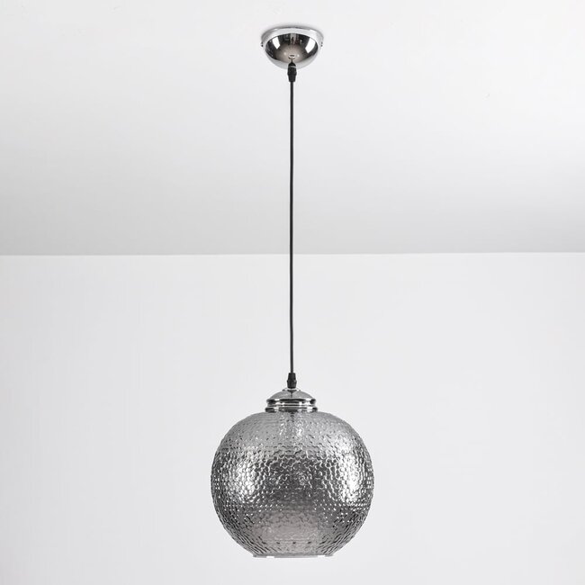 Suspension design Shanghai - verre fumé