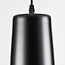 Lampe à suspension moderne noire avec décoration dorée - Sicile