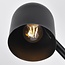 Lampe de table moderne Spy noire et bois