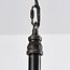 Suspension industrielle Libra noire et bronze