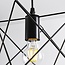 Lampe suspendue industrielle en métal noir - Star