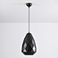 Lampe suspendue design noir brillant deco - Jupiter